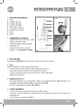 Предварительный просмотр 33 страницы Eldom lio CW100 Operating Instruction