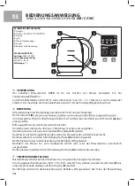 Предварительный просмотр 14 страницы Eldom Lumi C510B Instruction Manual