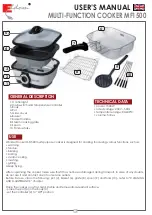 Предварительный просмотр 6 страницы Eldom MF 1500 User Manual