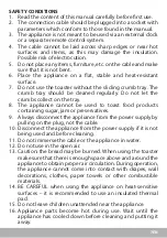 Preview for 7 page of Eldom Mistral TO17 Operating Instruction