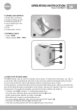 Preview for 9 page of Eldom Mistral TO17 Operating Instruction