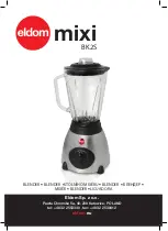 Eldom mixi BK2S Manual preview