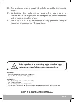 Preview for 11 page of Eldom Onev PR500 Operating Instruction