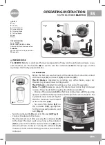 Preview for 9 page of Eldom Orbi BLN700 Operating Instruction