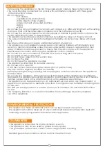 Preview for 7 page of Eldom OS1500 Instructions For Use Manual