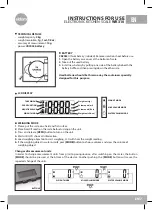 Предварительный просмотр 7 страницы Eldom piko WK310 Instructions For Use Manual