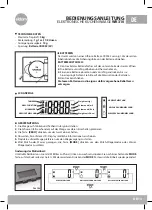 Предварительный просмотр 13 страницы Eldom piko WK310 Instructions For Use Manual