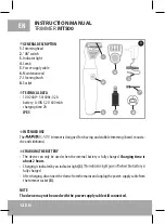 Preview for 12 page of Eldom RAPID BLADE MT500 Instruction Manual