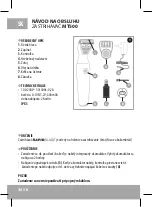 Preview for 36 page of Eldom RAPID BLADE MT500 Instruction Manual