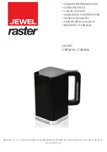 Eldom raster CR900B Operating Instruction предпросмотр