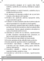 Предварительный просмотр 24 страницы Eldom Rina SG110S Instruction Manual