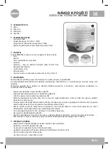 Предварительный просмотр 25 страницы Eldom Rina SG110S Instruction Manual