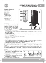 Предварительный просмотр 13 страницы Eldom rovi HO70B Manual