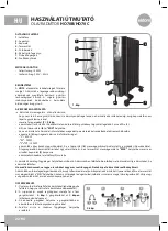 Предварительный просмотр 22 страницы Eldom rovi HO70B Manual