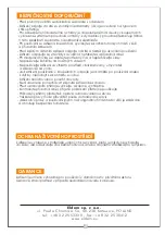 Предварительный просмотр 7 страницы Eldom RW18N Operating Instructions Manual