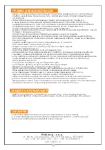 Предварительный просмотр 11 страницы Eldom RW18N Operating Instructions Manual