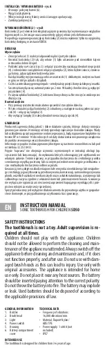 Preview for 2 page of Eldom SD50N Instruction Manual