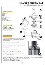 Предварительный просмотр 13 страницы Eldom SK9S Operating Instruction