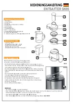 Предварительный просмотр 18 страницы Eldom SK9S Operating Instruction