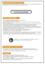 Preview for 5 page of Eldom skin G46S Operating Manual