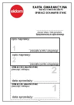 Предварительный просмотр 21 страницы Eldom ST140C Instruction Manual