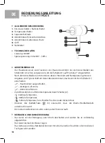 Preview for 14 page of Eldom stilo HT250 Manual