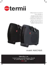 Eldom termi HL8C Instruction Manual предпросмотр