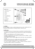 Предварительный просмотр 29 страницы Eldom Wallo HL20 Instruction Manual