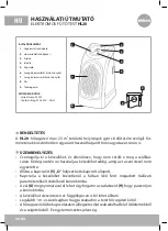 Предварительный просмотр 34 страницы Eldom Wallo HL20 Instruction Manual