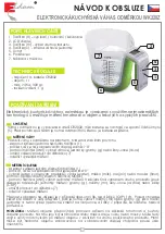 Предварительный просмотр 8 страницы Eldom WK220Z Instructions For Use Manual