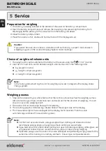 Предварительный просмотр 6 страницы Eldonex EBS-1011 Series User Manual