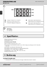 Предварительный просмотр 12 страницы Eldonex EBS-1011 Series User Manual