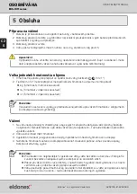 Предварительный просмотр 20 страницы Eldonex EBS-1011 Series User Manual