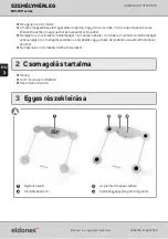 Предварительный просмотр 32 страницы Eldonex EBS-1011 Series User Manual