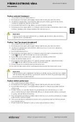 Предварительный просмотр 23 страницы Eldonex EKS-4040-SL User Manual