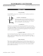 Предварительный просмотр 4 страницы Eldorado Stone OLPLSFP04 Installation & Operation Instructions