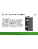 Preview for 9 page of Eleaf ISTICK TC200W User Manual