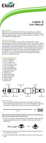 Eleaf Lemo 2 User Manual preview