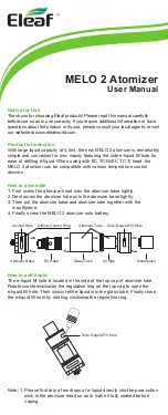 Eleaf MELO 2 User Manual preview