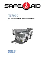 ELEC-MECH SAFE-AID TS7000 Operator'S Manual предпросмотр