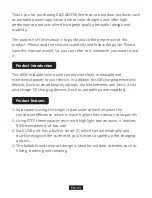 Preview for 3 page of ELECAENTA LSFC-60 User Manual