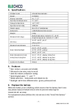 Preview for 5 page of ELECHICO CCIR1001 Instructions Manual