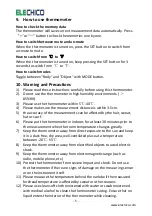 Preview for 8 page of ELECHICO CCIR1001 Instructions Manual