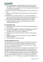 Preview for 9 page of ELECHICO CCIR1001 Instructions Manual