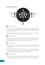 Предварительный просмотр 8 страницы Elechomes OX300 User Manual