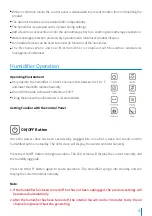 Preview for 9 page of Elechomes SH8820W User Manual