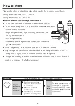 Preview for 28 page of Elecom Eclear LEANUP Instruction Manual