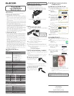 Preview for 3 page of Elecom UCAM-DLE300TN Series User Manual