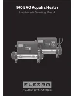 Предварительный просмотр 1 страницы Elecro Engineering 900 EVO Installation & Operating Manual