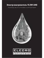 Preview for 15 page of Elecro Engineering FLOW LINE Installation & Operating Manual